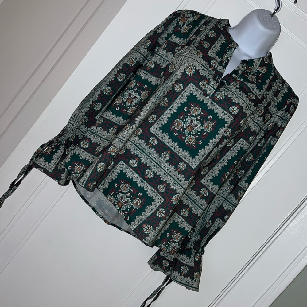 Porridge oversized blouse size xs
